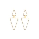 Triangles Diamond Earring