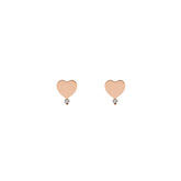 Engravable Heart Earrings