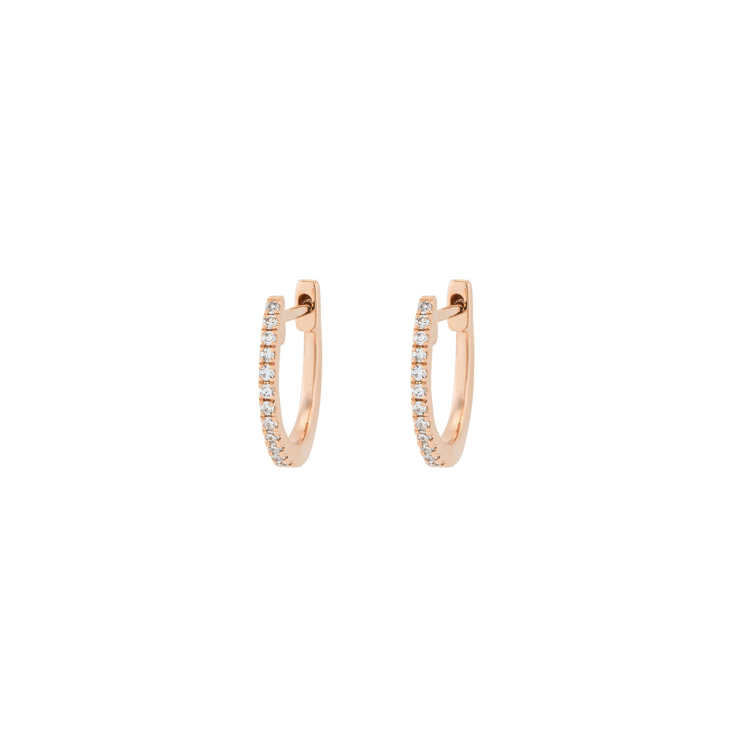 Diamond Hoop earrings. Hoop earrings. Gold hoop earrings. Gold and Diamond hoop earrings. Easy to wear hoops. Diamond hoops. Diamond earrings for gift. Χρυσοί κρίκοι. Διαμαντένιοι κρίκοι. Κρίκος με διαμάντια. Σκουλαρίκια κρίκοι. Σκουλαρίκι για δώρο. Fine jewelry. Anatol. Kifissia. Golden Hall. Athens.