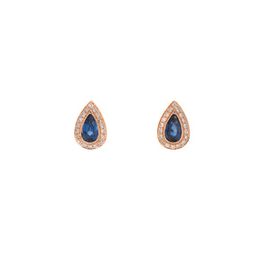 Sapphire Earring. Earrings. 18K gold earring. White Gold, yellow gold, rose gold. Perfect Gift. Earring gift. Fine jewelry. Anatol. Kifissia. Golden Hall. Σκουλαρίκι χρυσό. Σκουλαρίκι  με ζαφείρια. Σκουλαρίκι τρυπητό. Σκουλαρίκι με ζαφείρι. Σκουλαρίκι με διαμάντια. Athens. Κηφισιά. Σκουλαρίκι με μπριγιάν. 