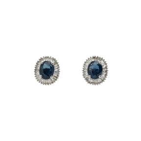Sapphire Earring. Earrings. 18K gold earring. White Gold, yellow gold, rose gold. Perfect Gift. Earring gift. Fine jewelry. Anatol. Kifissia. Golden Hall. Σκουλαρίκι χρυσό. Σκουλαρίκι  με ζαφείρια. Σκουλαρίκι τρυπητό. Σκουλαρίκι με ζαφείρι. Σκουλαρίκι με διαμάντια. Athens. Κηφισιά. Σκουλαρίκι με μπριγιάν. 