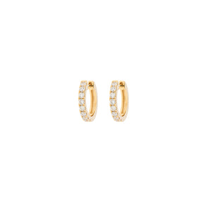 Diamond Hoop Earring