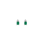 Emerald Earring. Diamond and emerald Earring. Diamond Earring. Anatol jewelry. Fine jewelry. Golden Hall. Kifissia. Vivid green emerald. Σκουλαρίκι με σμαράγδι. Σκουλαρίκι με διαμάντια και σμαράγδι. Σκουλαρίκι με μπριγιάν. Σκουλαρίκι με πράσινη πέτρα. Χρυσά κοσμήματα. Κοσμήματα Κηφισιά. Σκουλαρίκι καρφωτό. 