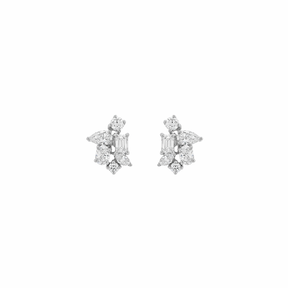 Multi-Shape Diamond Earrings