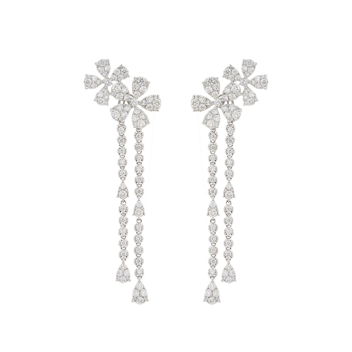 Delicate Flower Earrings