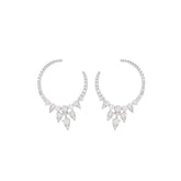 Fine Jewelry Earring. Gold and diamond earring. High end jewelry earring.. Anatol jewelry. Golden Hall. Χρυσά κοσμήματα