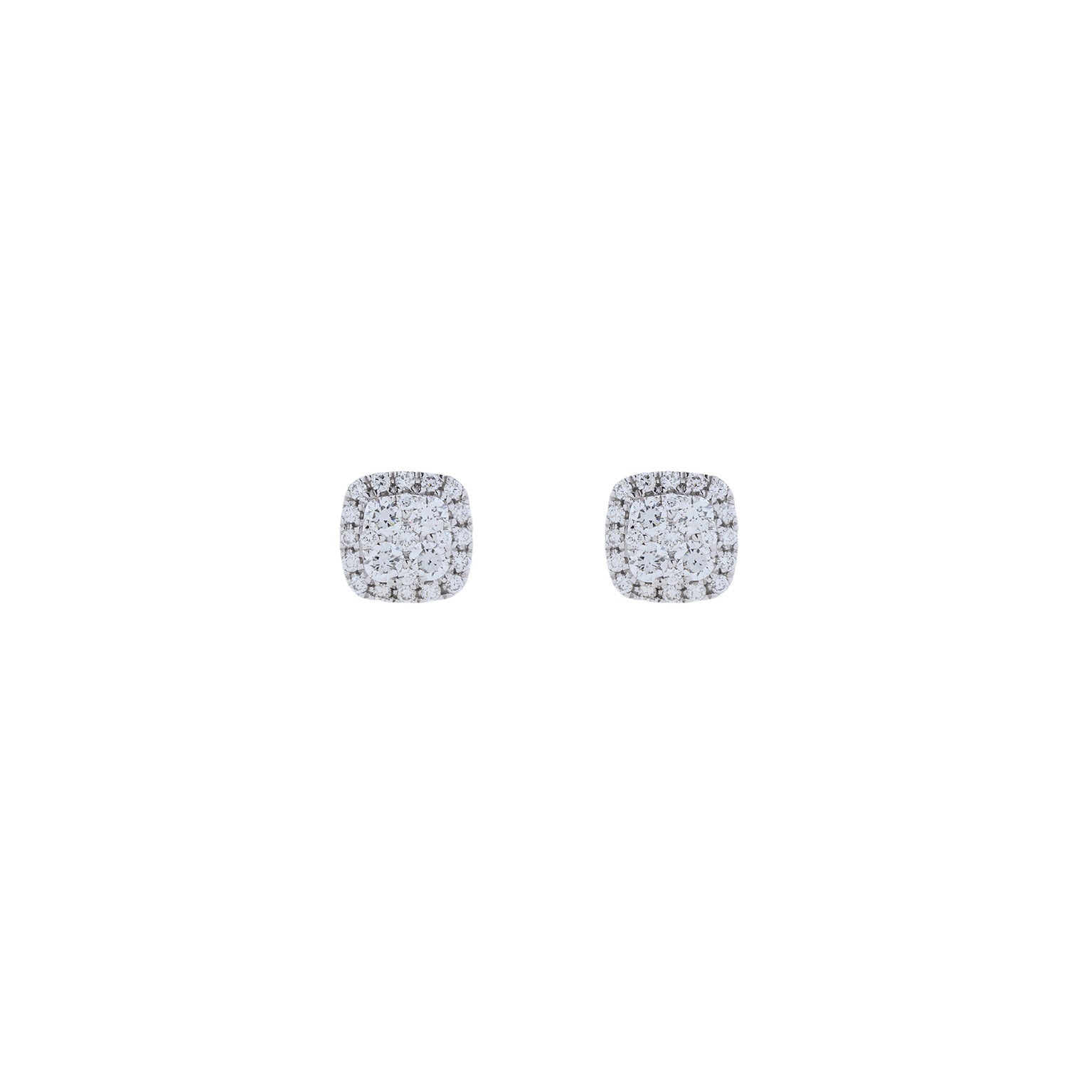 Square Diamonds Earring