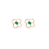 Green Scent Earrings