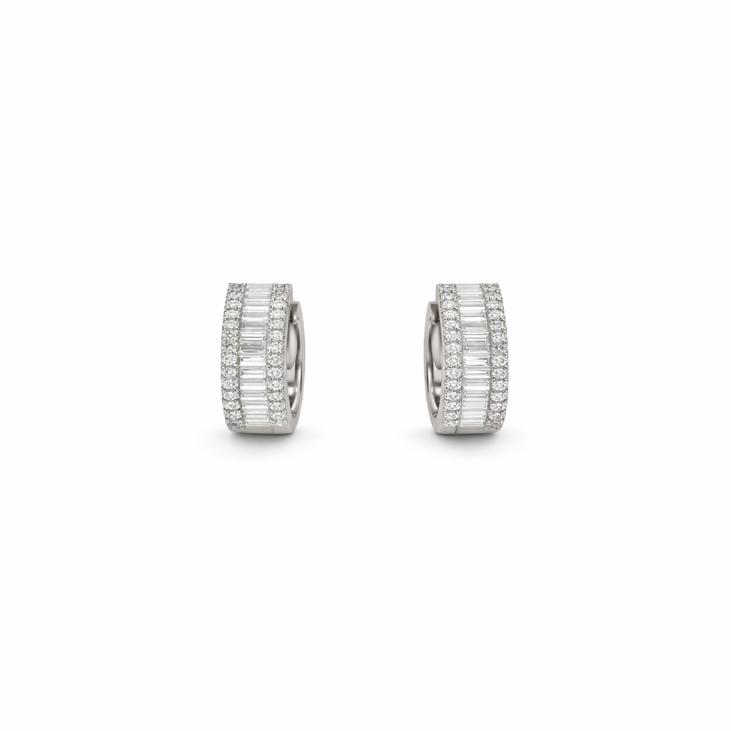 Ladder Hoop Earrings