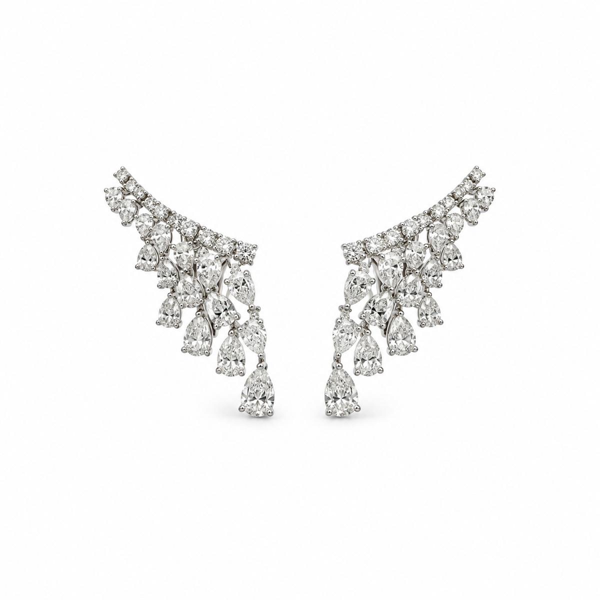 Diamond Cascade Earrings