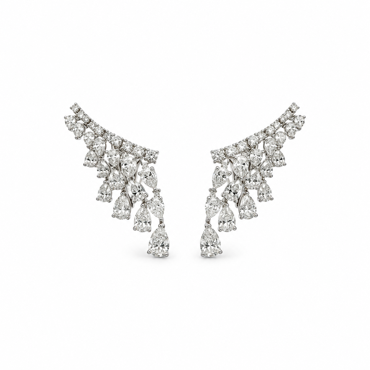 Diamond Cascade Earrings