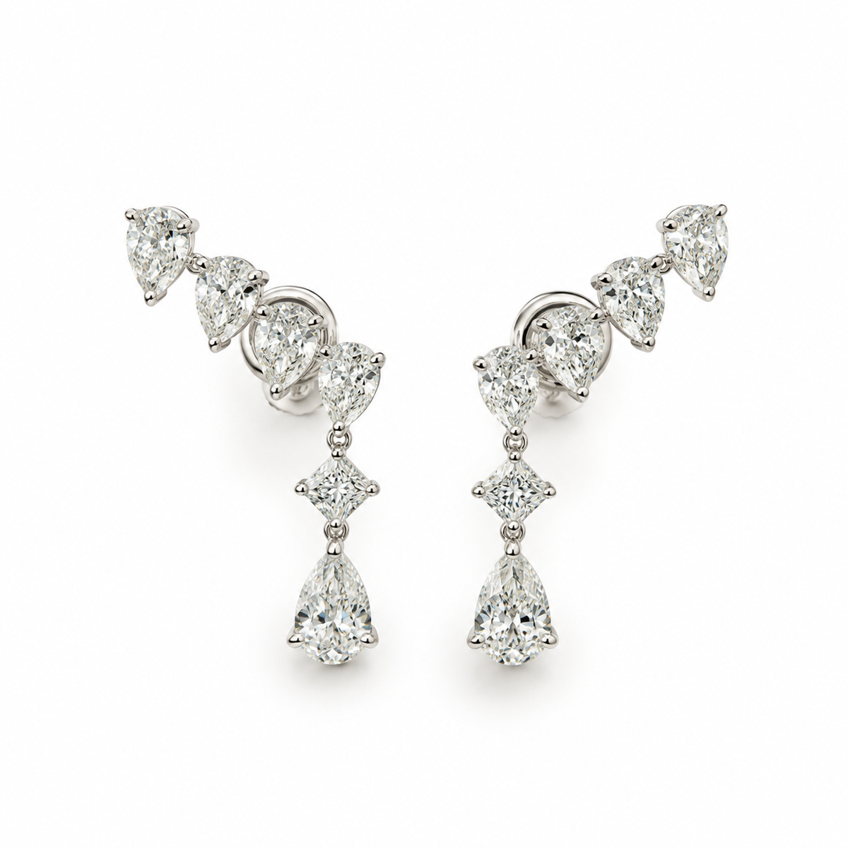 Climb the Diamonds Earring