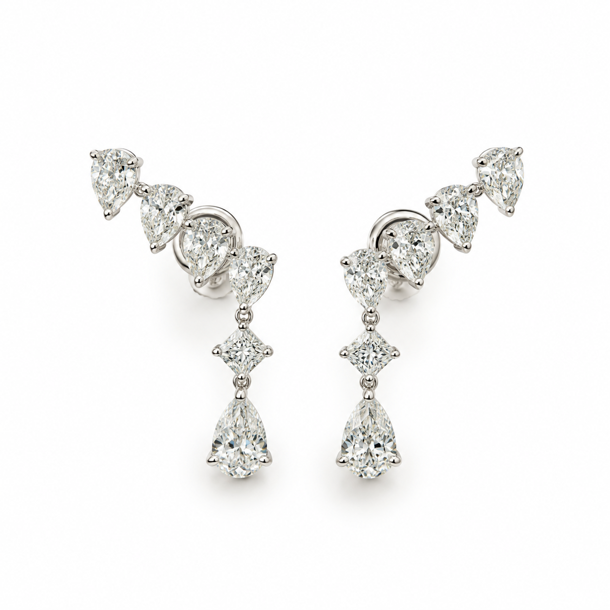 Climb the Diamonds Earring