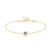 Golden Eye Bangle Bracelet