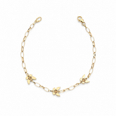 Triple Butterfly Bracelet