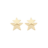 Double Star Earrings
