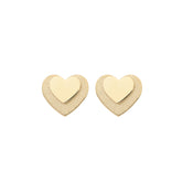 Double Heart-Beat Earrings
