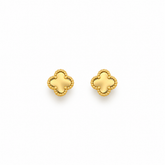 Four-Leaf Clover Stud Earrings