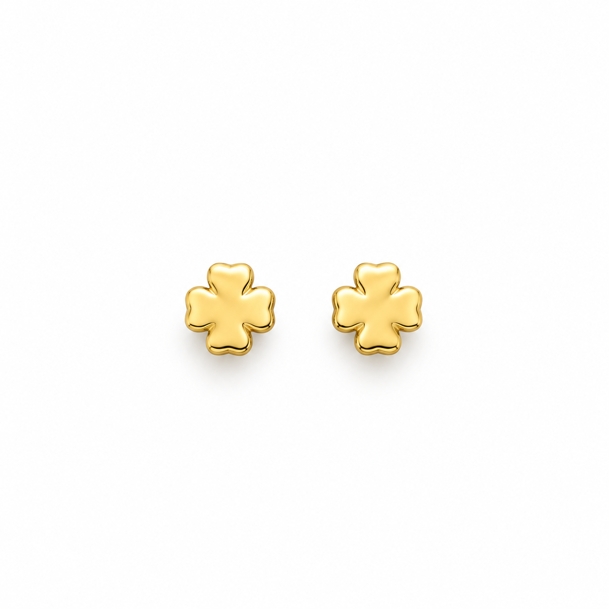 Cross-Shaped Stud Earrings