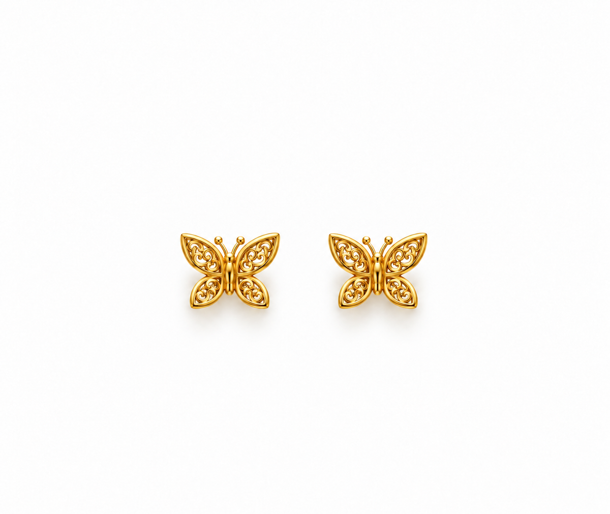 Butterfly Stud Earrings
