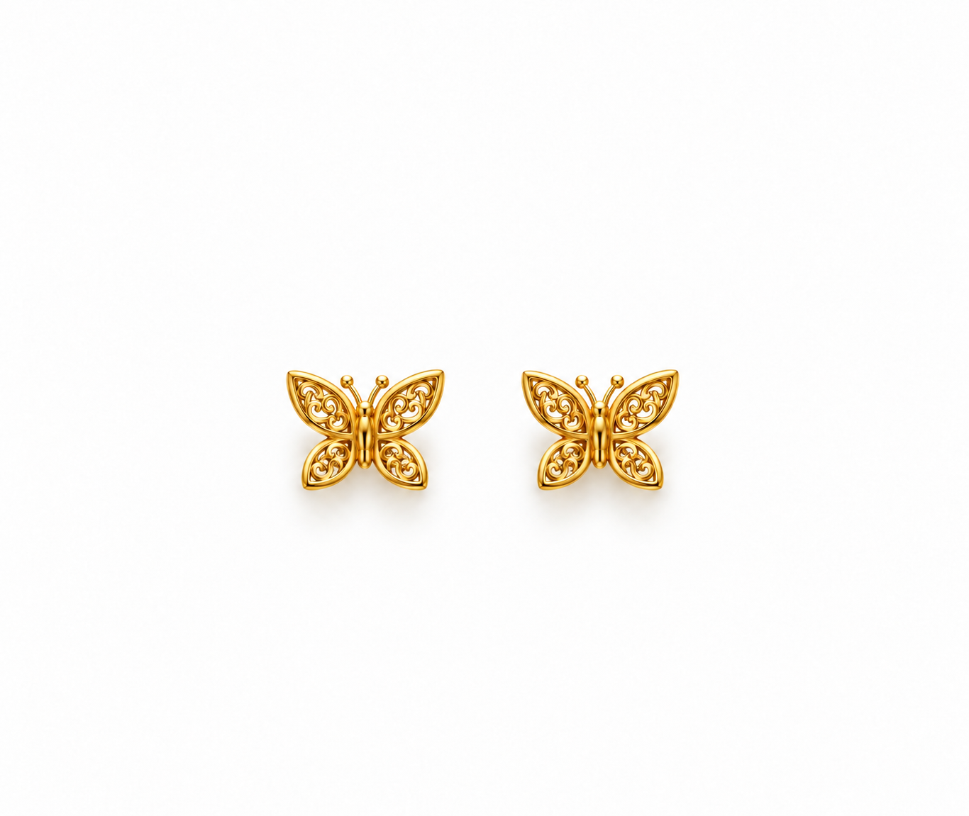 Butterfly Stud Earrings