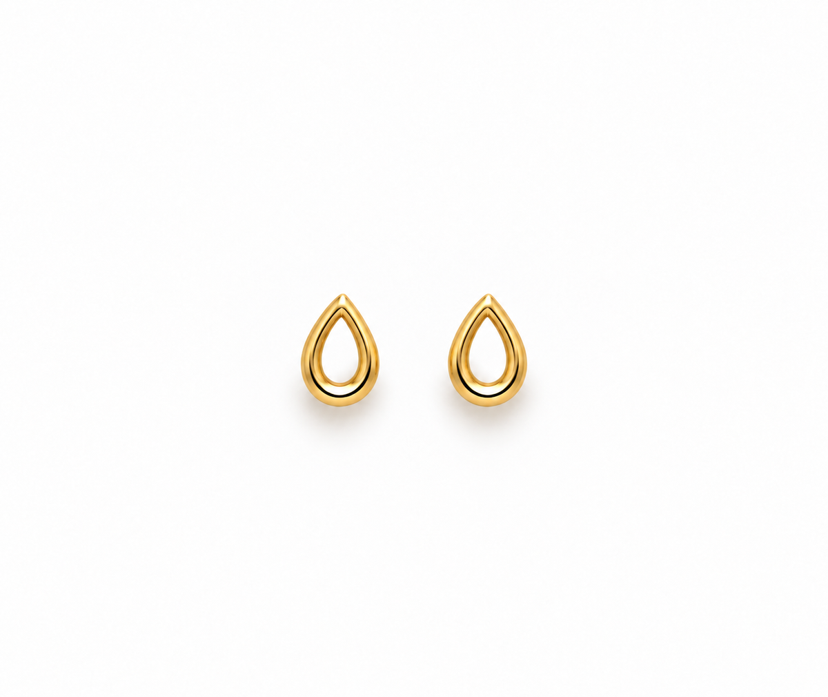 Teardrop Stud Earrings