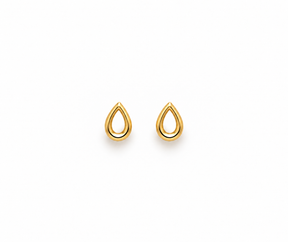 Teardrop Stud Earrings