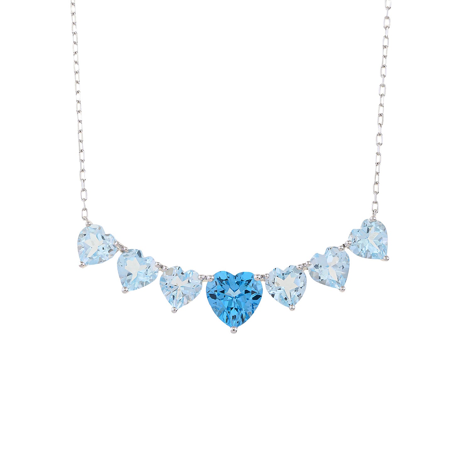 Twilight Glow Hearts Necklace