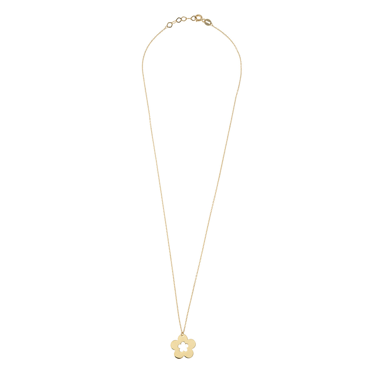 Golden Flower Necklace