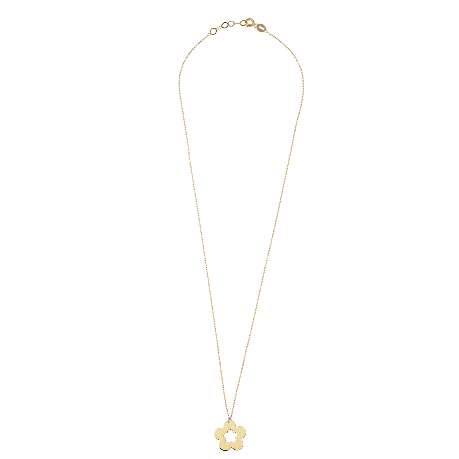 Golden Flower Necklace