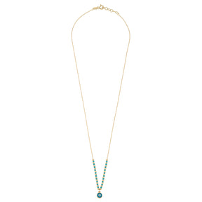 Turquoise Eye Necklace