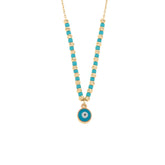 Turquoise Eye Necklace