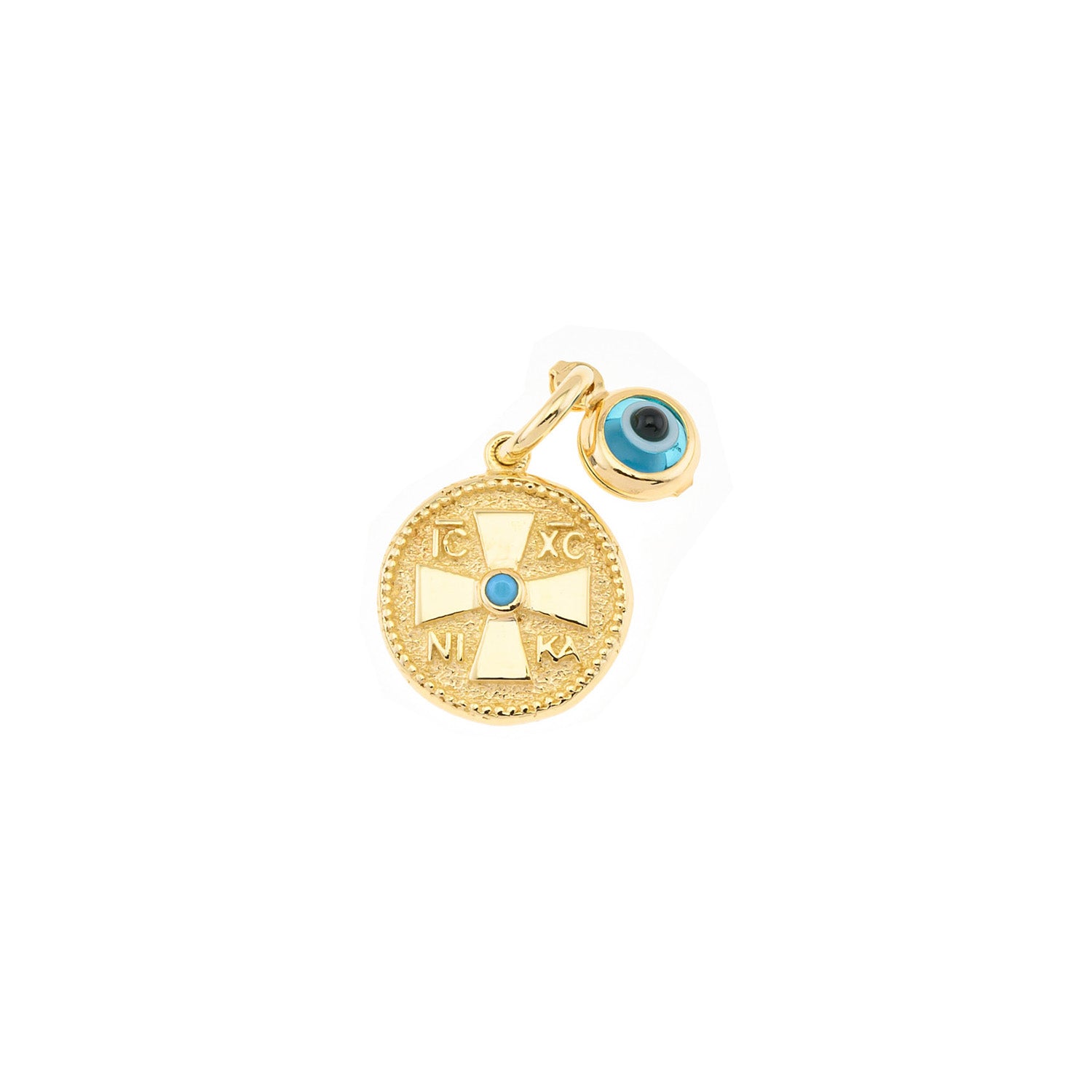 Kon/to and Eye Pendant