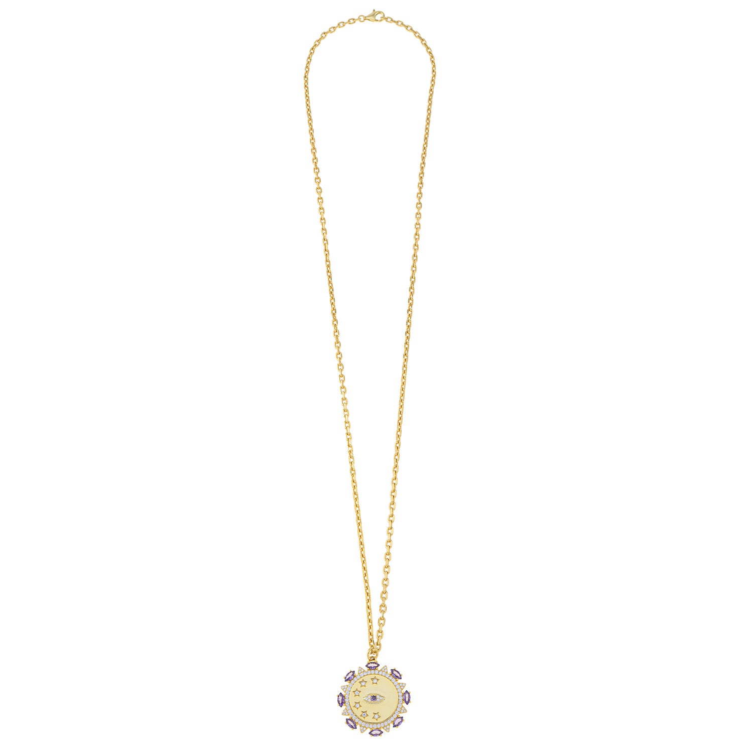 Six Stars Eye Necklace