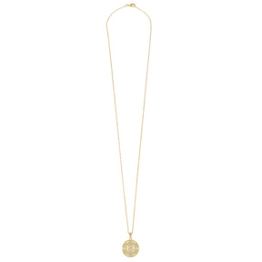 Monogram 26 Coin Necklace