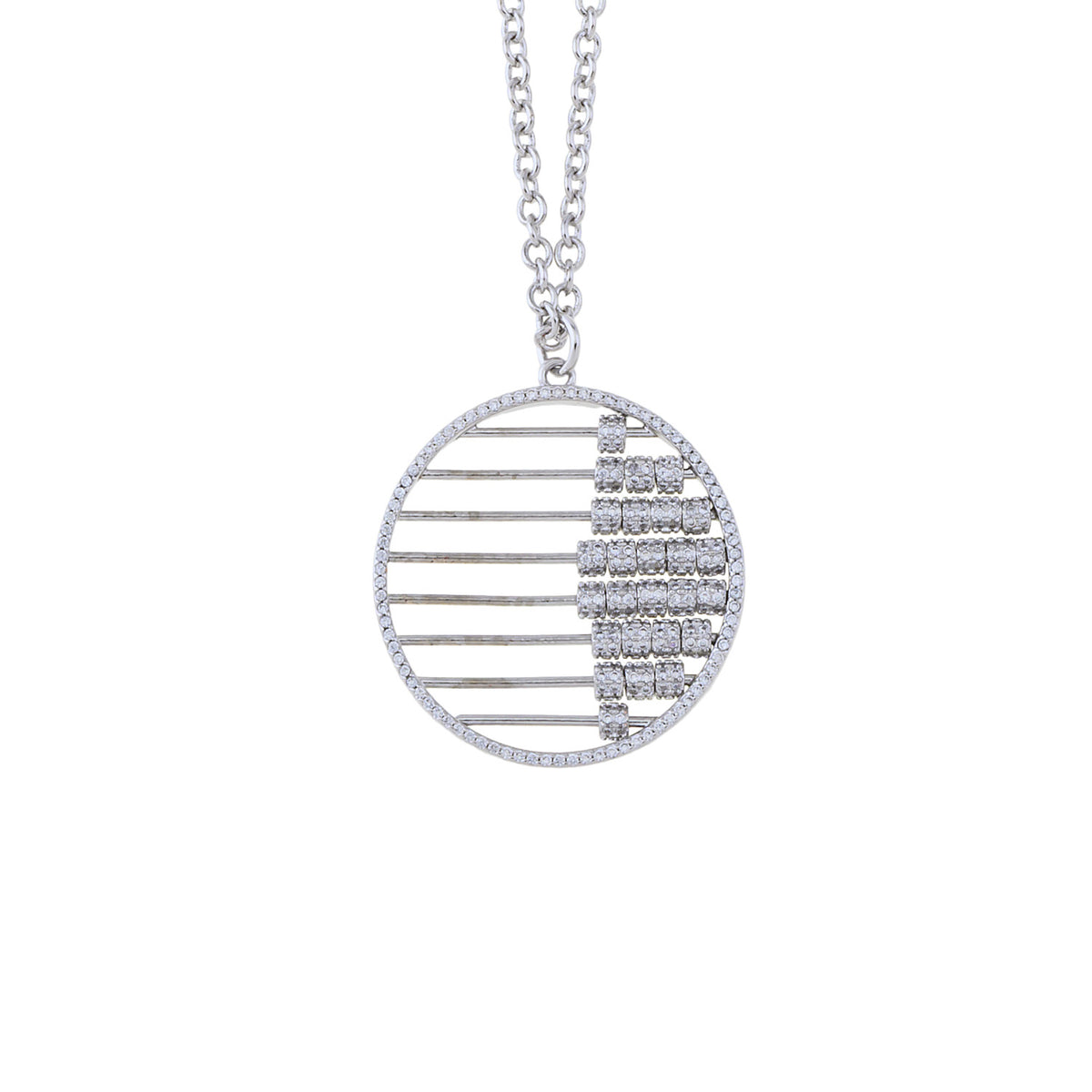 26 Moving Diamonds Necklace