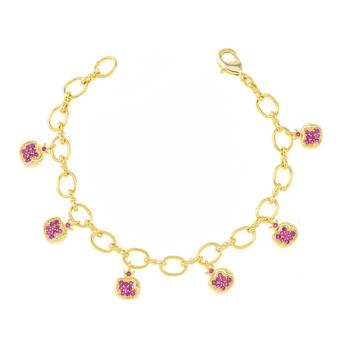 Six Pomegranates Bracelet