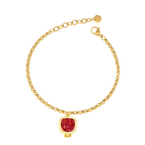Crack the Pomegranate Bracelet