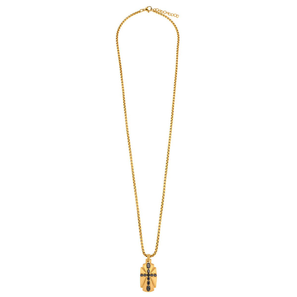 Cross Tag Necklace