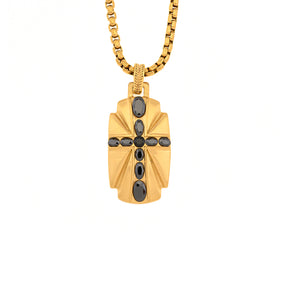 Cross Tag Necklace