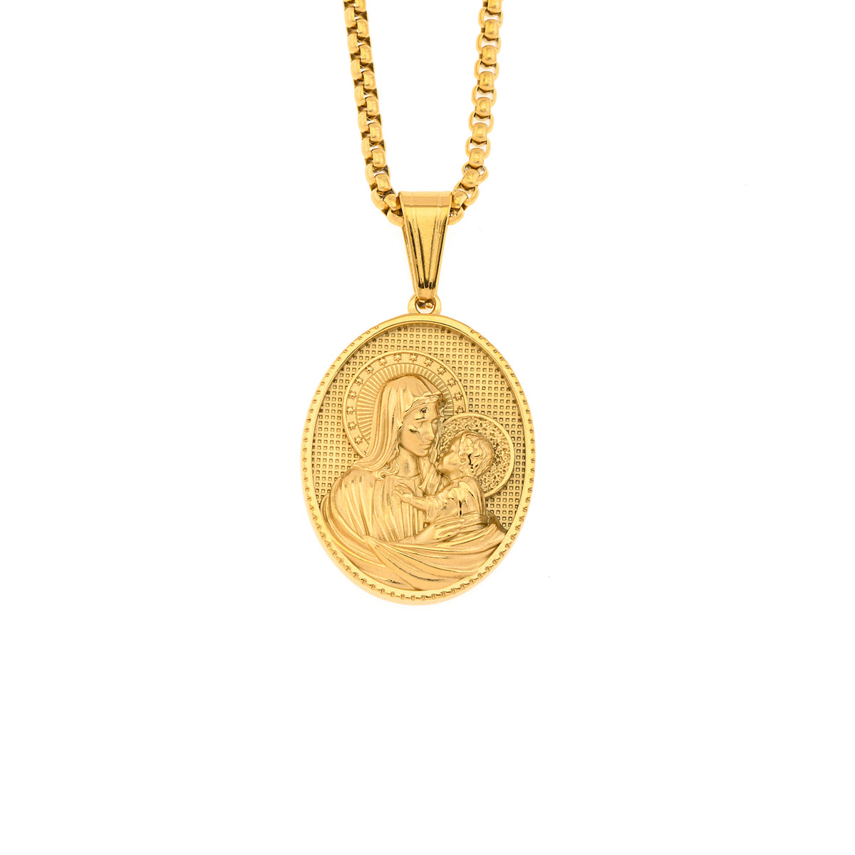 Virgin Mary Necklace