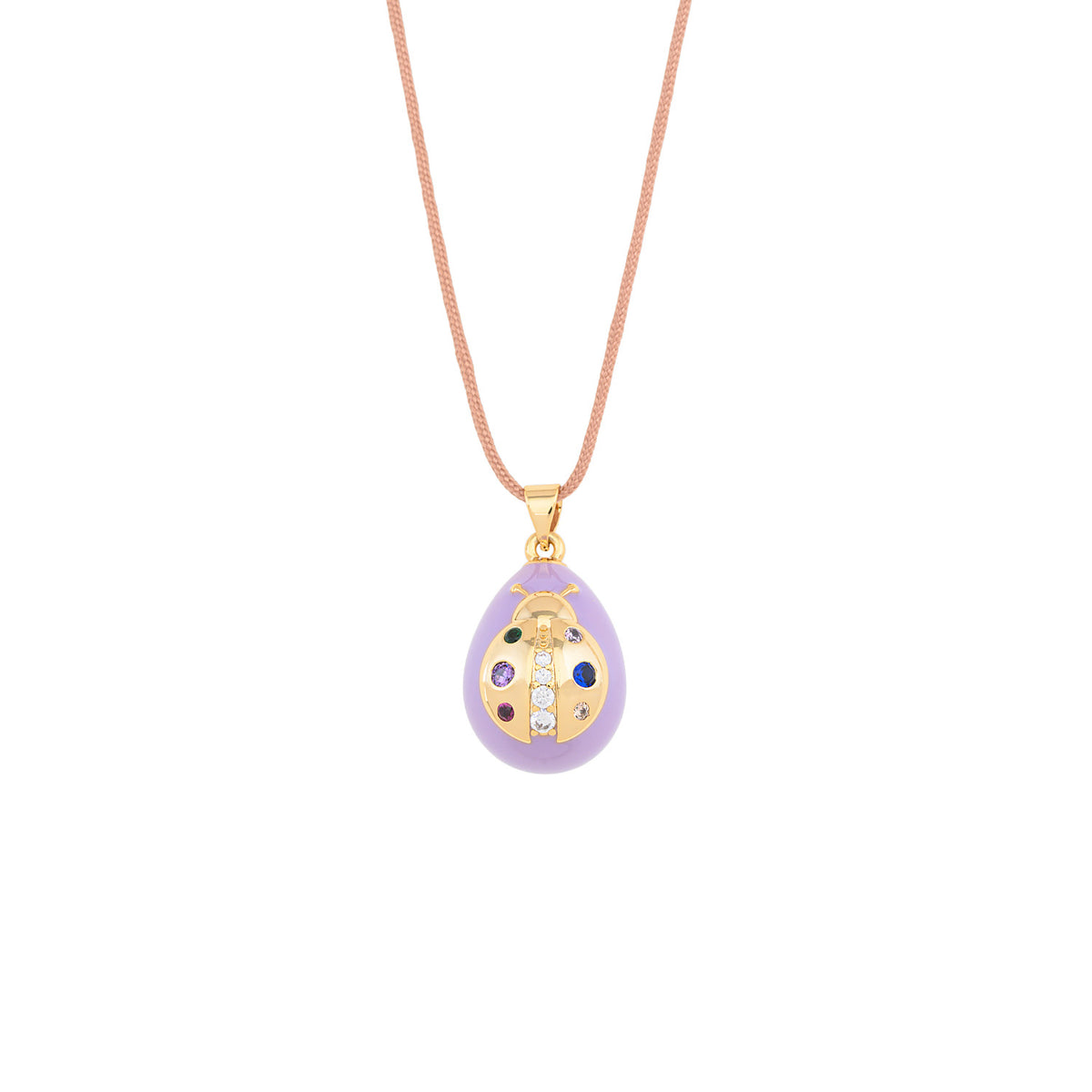 Colored Spots Ladybug Egg