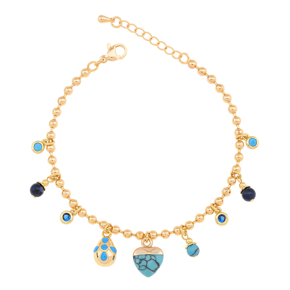Drops of Blue Egg Bracelet
