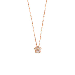 Flower Diamond Necklace