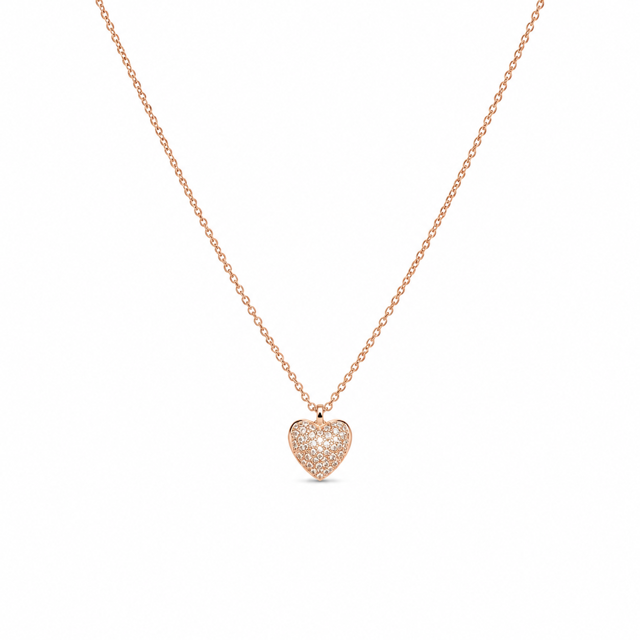 Heart Diamond Necklace