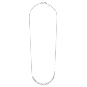 Moving Diamond Bar Necklace
