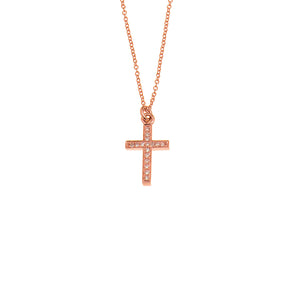 Diamond Cross. Gold and diamond cross. Cross for christening. Cross for baptism. Fine jewellery. Anatol jewellery. Χρυσά κοσμήματα. Κοσμήματα Κηφισιά. Σταυρός χρυσός. Σταυρός με διαμάντια. Βαφτιστικός σταυρός. Σταυρός για βάφτιση.  Σταυρός με μπριγιάν. 