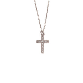 Diamond Cross. Gold and diamond cross. Cross for christening. Cross for baptism. Fine jewellery. Anatol jewellery. Χρυσά κοσμήματα. Κοσμήματα Κηφισιά. Σταυρός χρυσός. Σταυρός με διαμάντια. Βαφτιστικός σταυρός. Σταυρός για βάφτιση.  Σταυρός με μπριγιάν. 