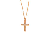Diamond Cross. Gold and diamond cross. Cross for christening. Cross for baptism. Fine jewellery. Anatol jewellery. Χρυσά κοσμήματα. Κοσμήματα Κηφισιά. Σταυρός χρυσός. Σταυρός με διαμάντια. Βαφτιστικός σταυρός. Σταυρός για βάφτιση.  Σταυρός με μπριγιάν. 