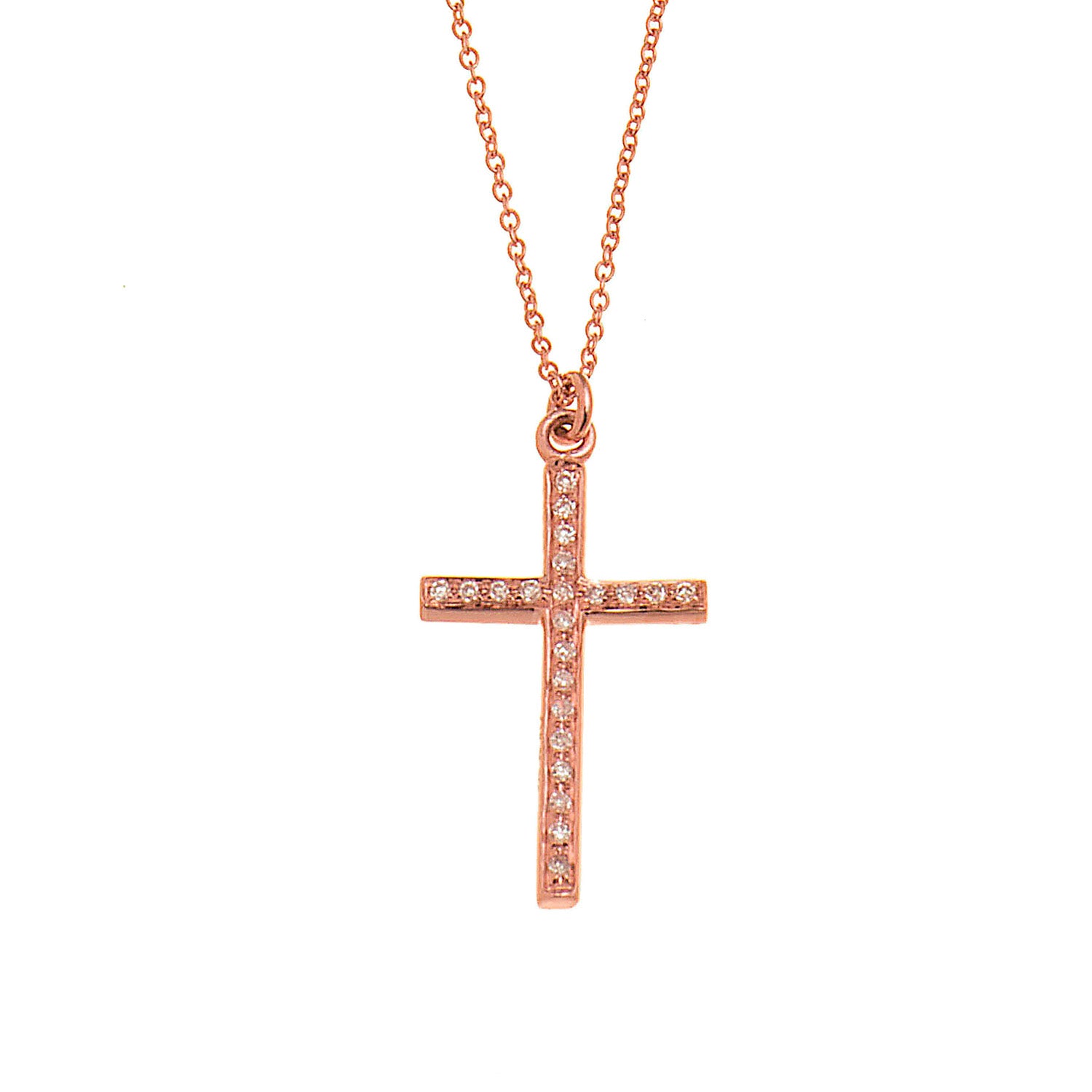 Diamond Cross. Gold and diamond cross. Cross for christening. Cross for baptism. Fine jewellery. Anatol jewellery. Χρυσά κοσμήματα. Κοσμήματα Κηφισιά. Σταυρός χρυσός. Σταυρός με διαμάντια. Βαφτιστικός σταυρός. Σταυρός για βάφτιση.  Σταυρός με μπριγιάν. 